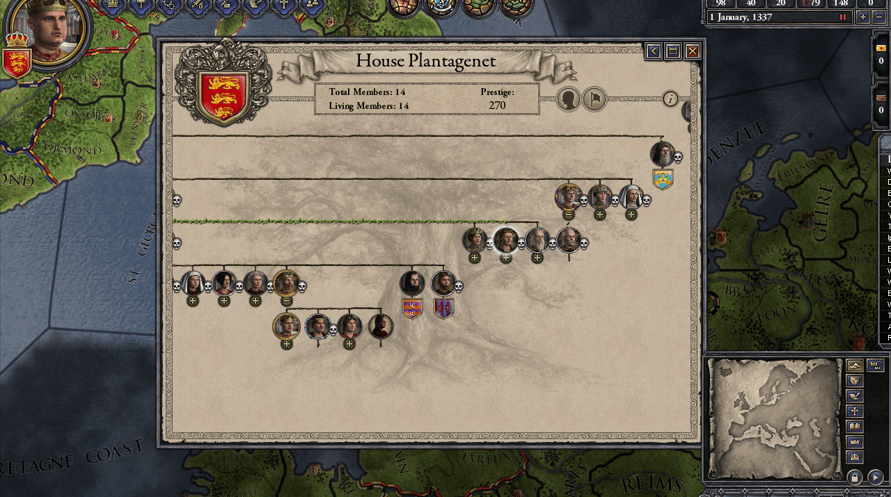 Crusader Kings II: Dynasty Shield Pack