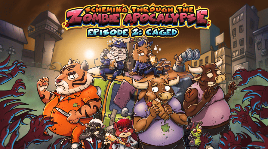 Scheming Through The Zombie Apocalypse Ep2: Caged