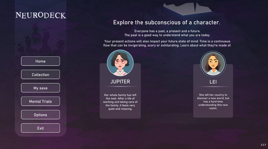 Neurodeck: Psychological Deckbuilder