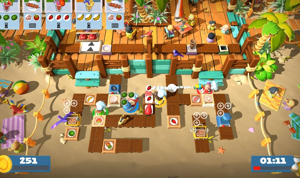 Overcooked! 2 - Surf 'n' Turf