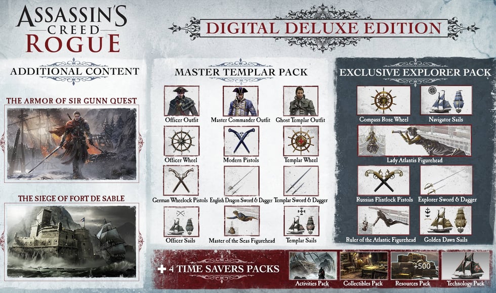 Assassin’s Creed Rogue - Deluxe Edition