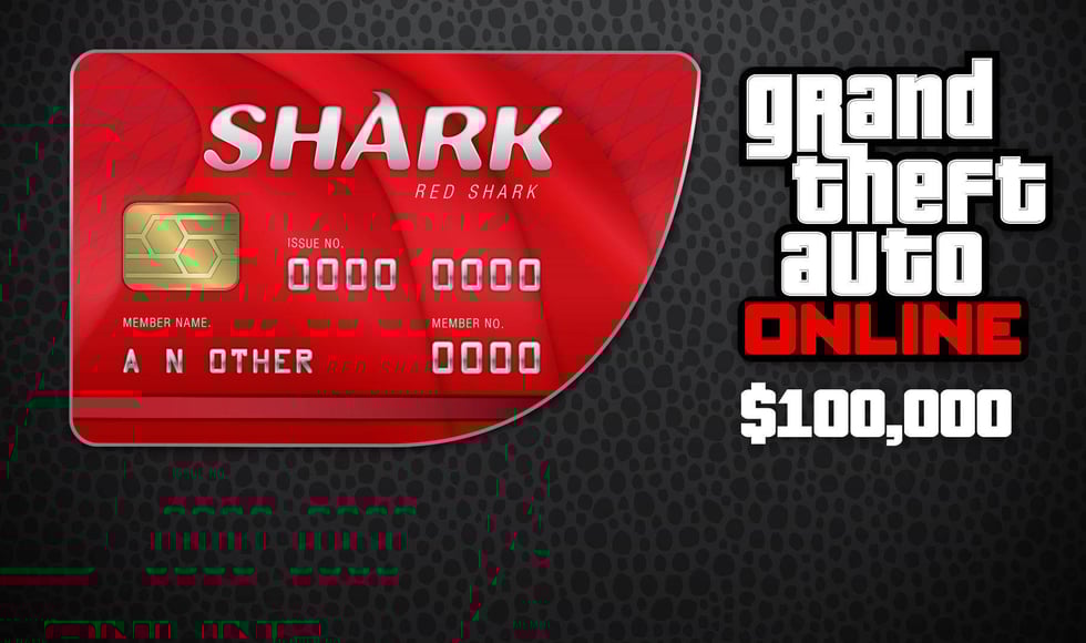 Grand Theft Auto Online: Red Shark Cash Card