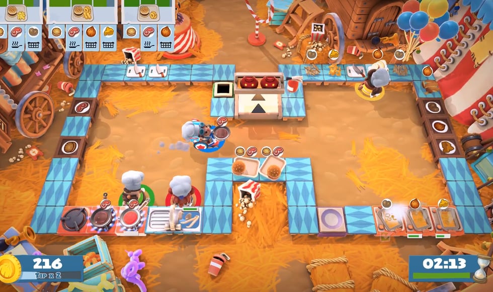 Overcooked! 2: Carnival of Chaos