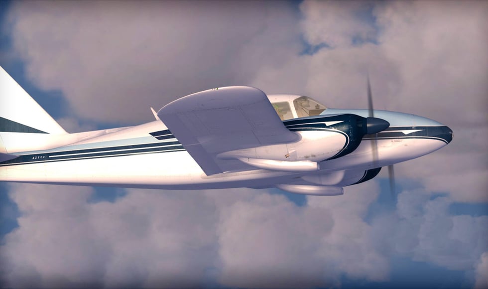 Microsoft Flight Simulator X: Steam Edition: Piper Aztec Add-On