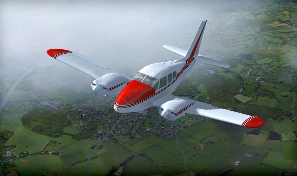 Microsoft Flight Simulator X: Steam Edition: Piper Aztec Add-On