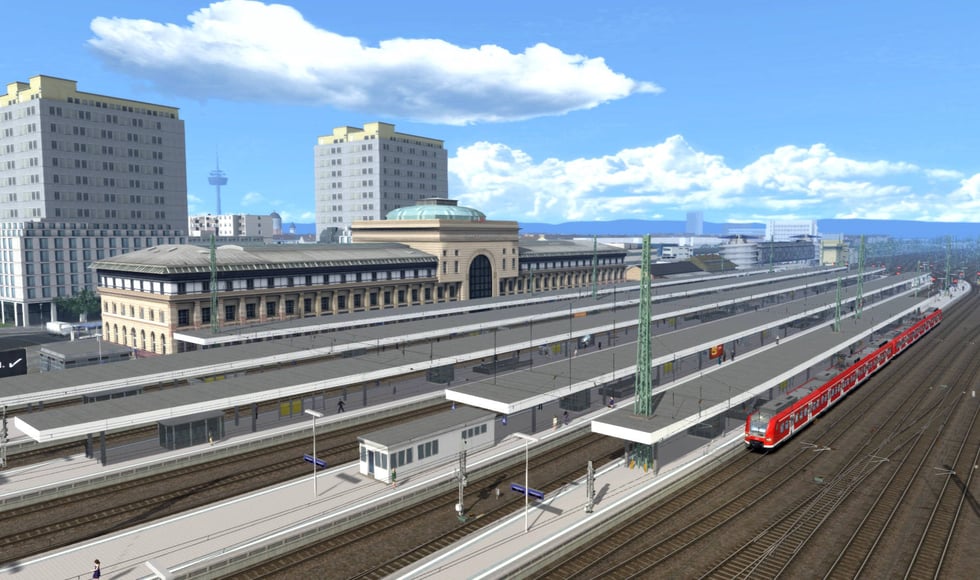 Train Simulator: The Rhine Railway: Mannheim - Karlsruhe Route Add-On