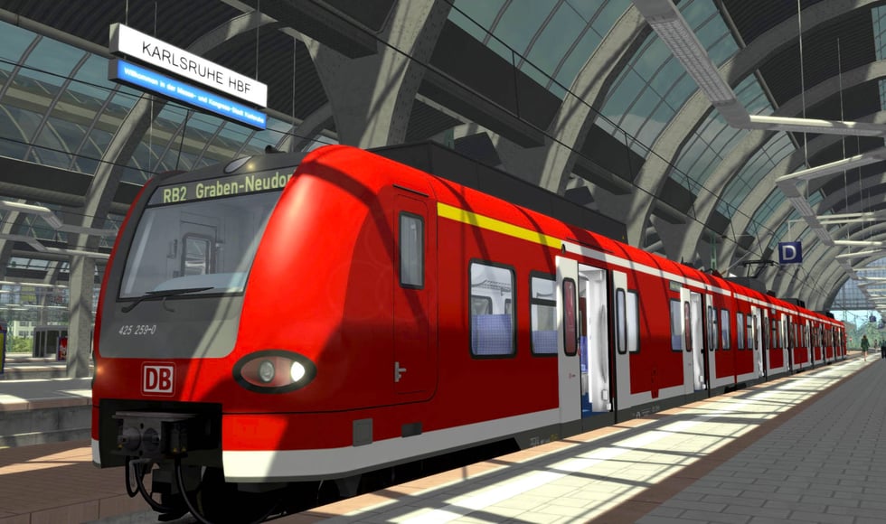 Train Simulator: The Rhine Railway: Mannheim - Karlsruhe Route Add-On