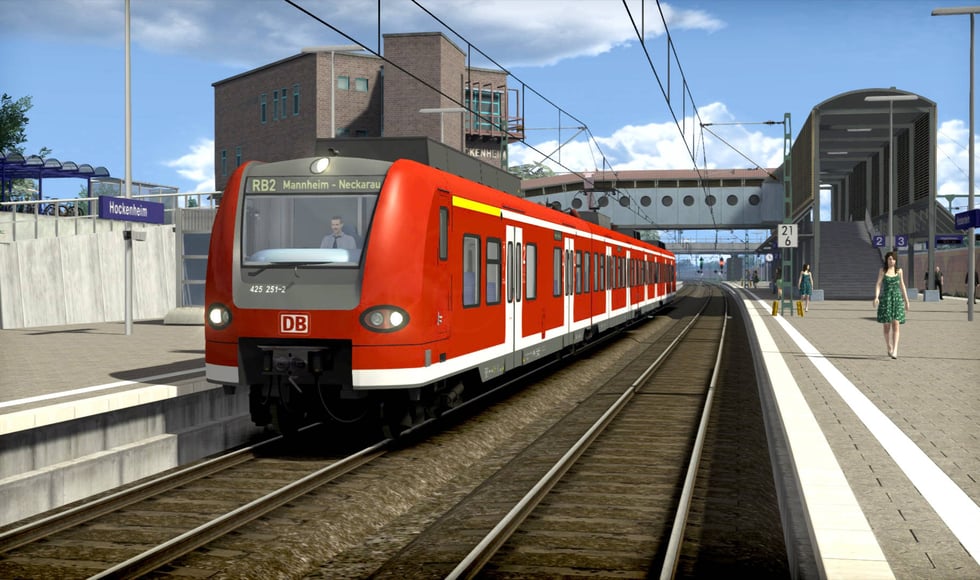 Train Simulator: The Rhine Railway: Mannheim - Karlsruhe Route Add-On