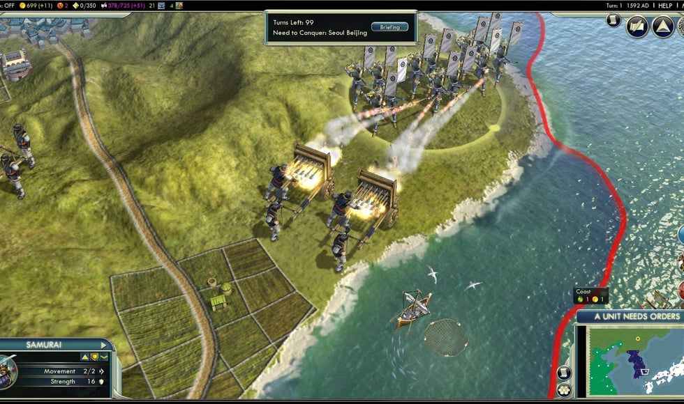 Sid Meier’s Civilization V: Civilization and Scenario Pack - Korea [Mac]