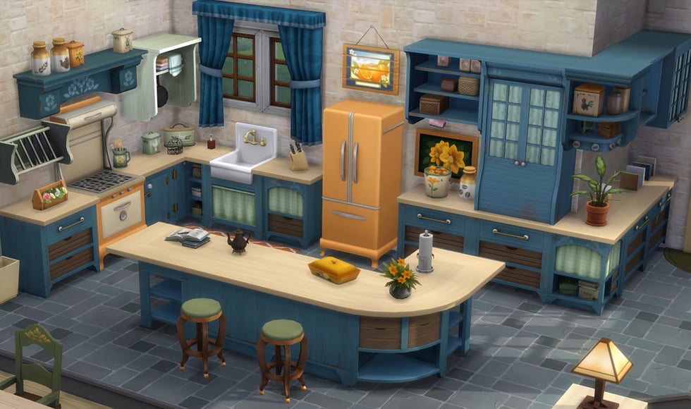 THE SIMS 4 - COUNTRY KITCHEN KIT