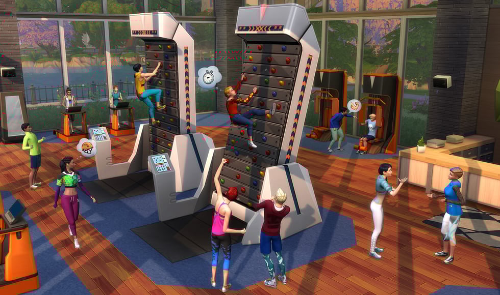 THE SIMS 4 - FITNESS STUFF