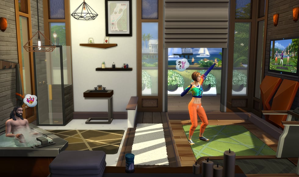 THE SIMS 4 - FITNESS STUFF