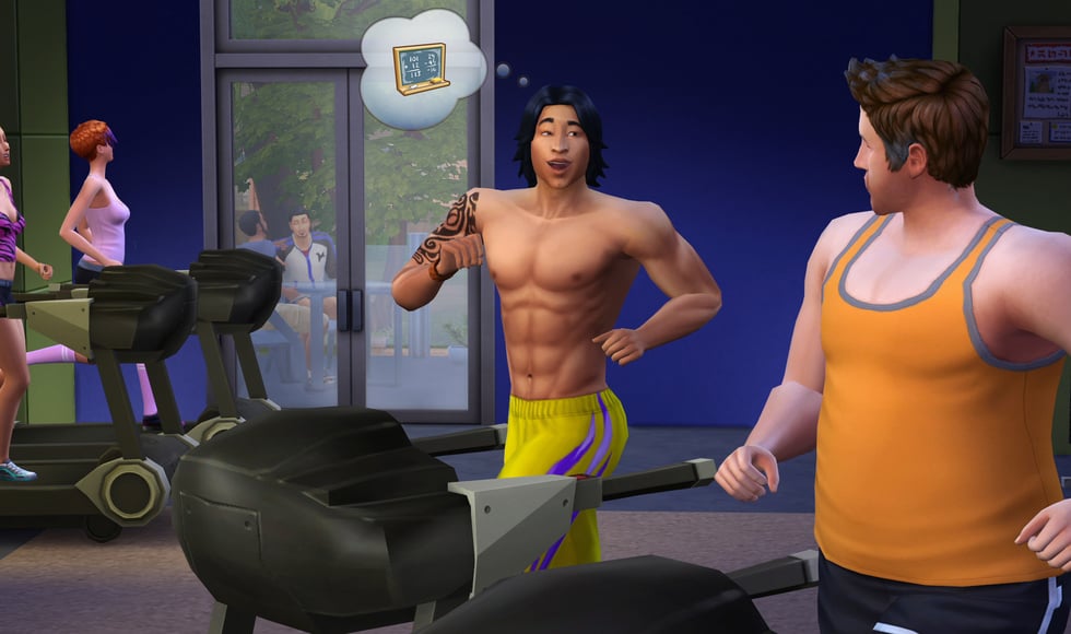 THE SIMS 4 - FITNESS STUFF