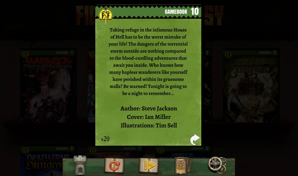 House of Hell (Fighting Fantasy Classics)