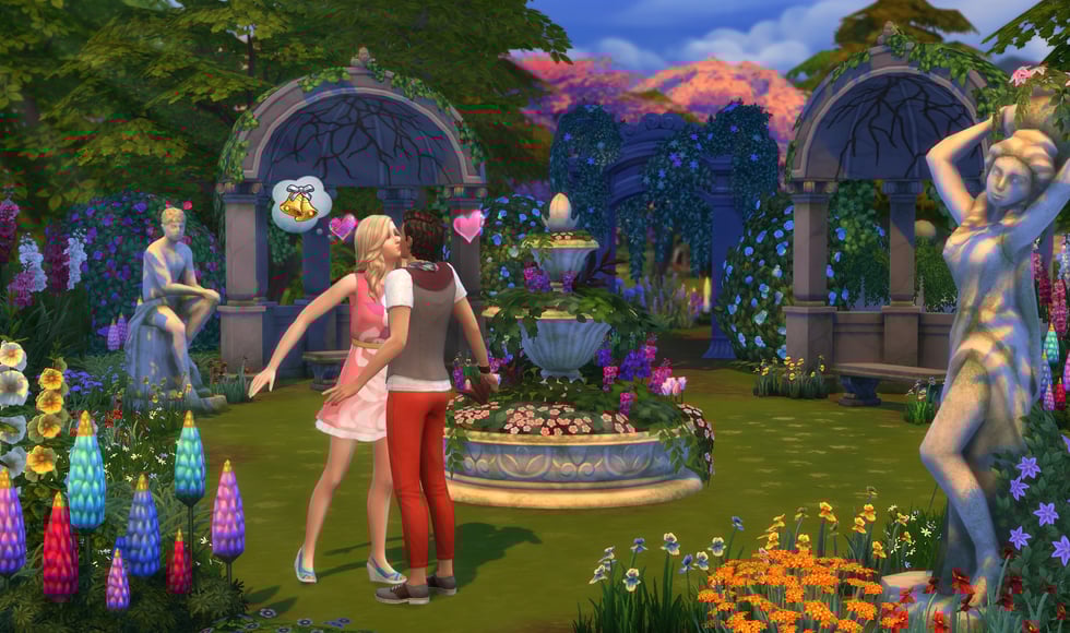 THE SIMS 4 - ROMANTIC GARDEN STUFF PACK