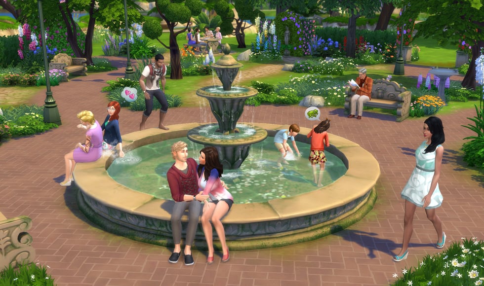 THE SIMS 4 - ROMANTIC GARDEN STUFF PACK