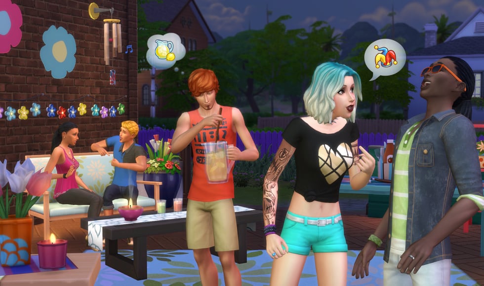 THE SIMS 4 - BACKYARD STUFF