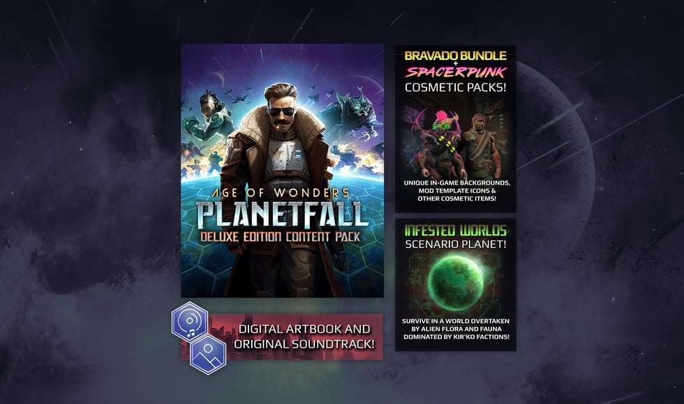 Age of Wonders: Planetfall - Deluxe Edition Content