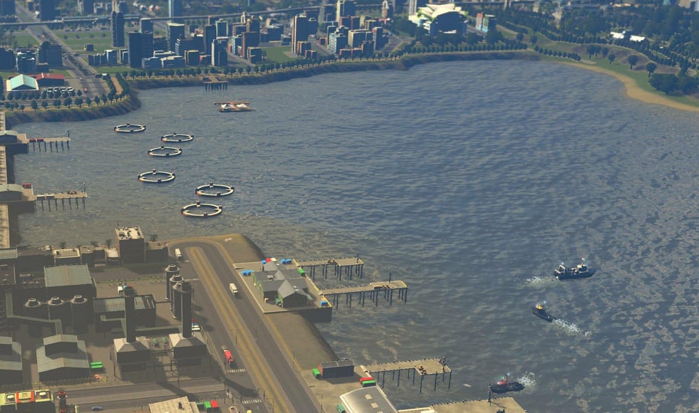 Cities: Skylines - Sunset Harbor