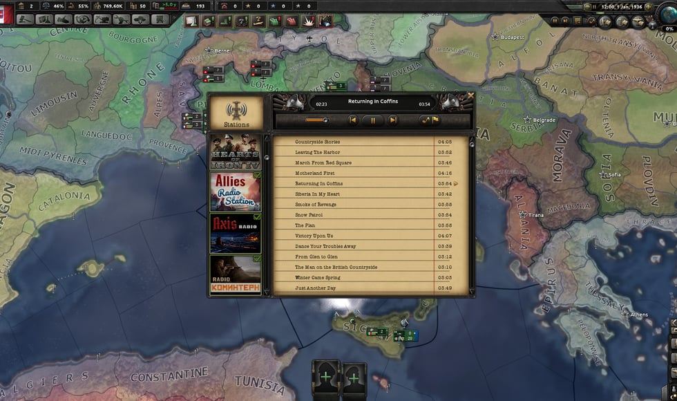 Hearts of Iron IV: Radio Pack NEW