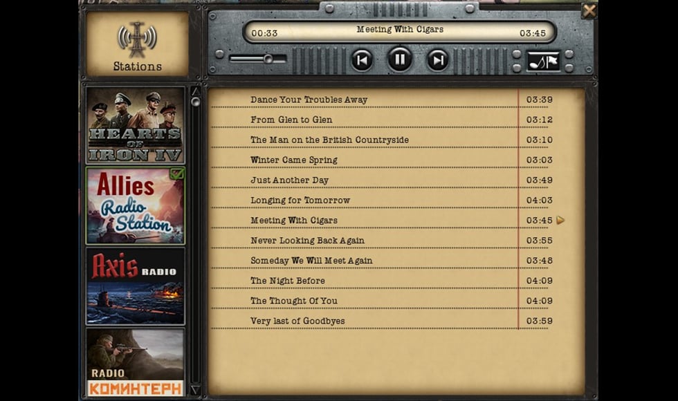 Hearts of Iron IV: Radio Pack NEW