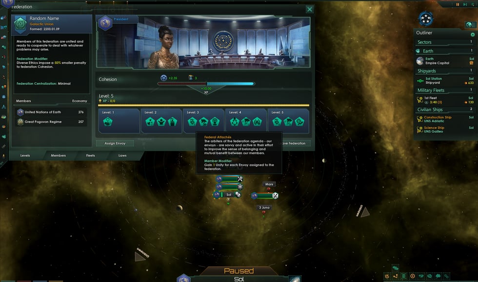 Stellaris: Federations