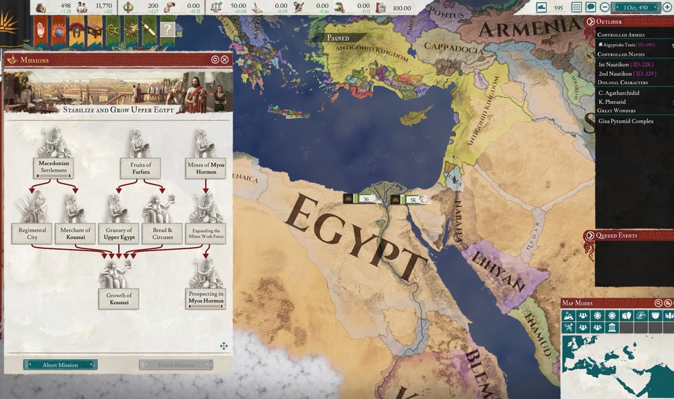 Imperator: Rome - Heirs of Alexander Content Pack