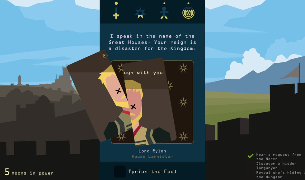 Reigns Game of Thrones
