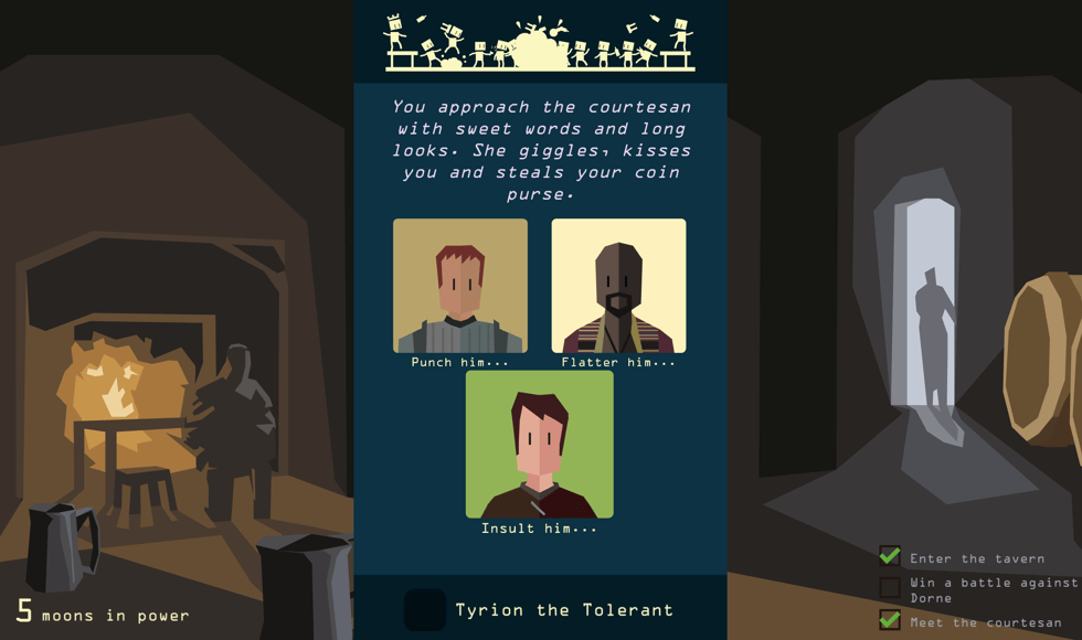 Reigns Game of Thrones