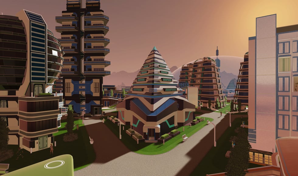 Surviving Mars: Future Contemporary Cosmetic Pack