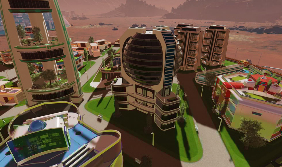 Surviving Mars: Future Contemporary Cosmetic Pack