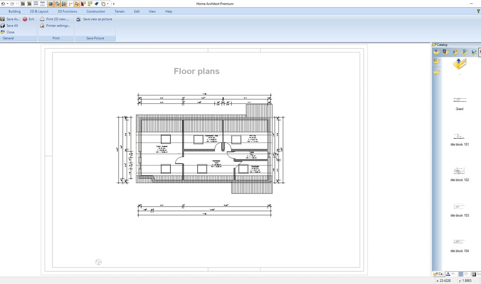 Home Architect - Design your floor plans in 3D