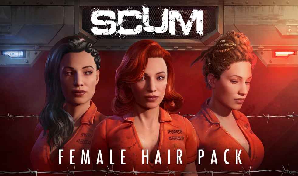 SCUM Female Hair Pack