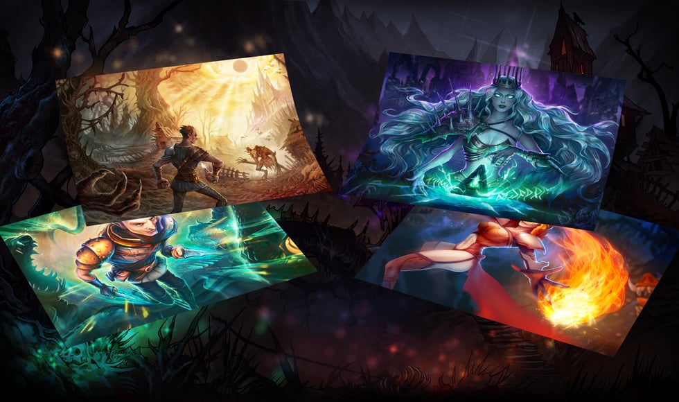 Deck of Ashes - Print-Ready Posters