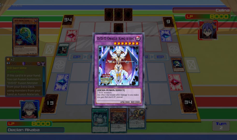 Yu-Gi-Oh! ARC-V: Declan vs Celina