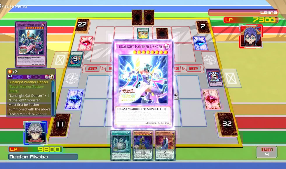 Yu-Gi-Oh! ARC-V: Declan vs Celina