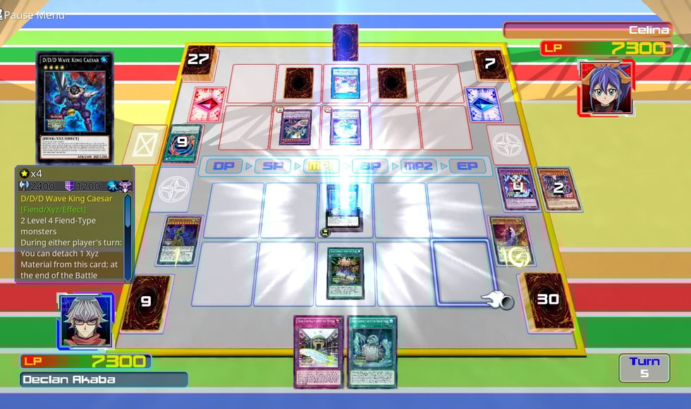 Yu-Gi-Oh! ARC-V: Declan vs Celina