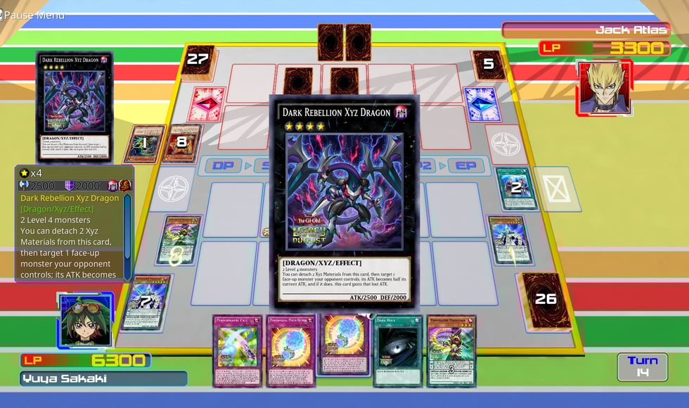 Yu-Gi-Oh! ARC-V: Jack Atlas vs Yuya