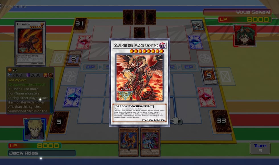Yu-Gi-Oh! ARC-V: Jack Atlas vs Yuya