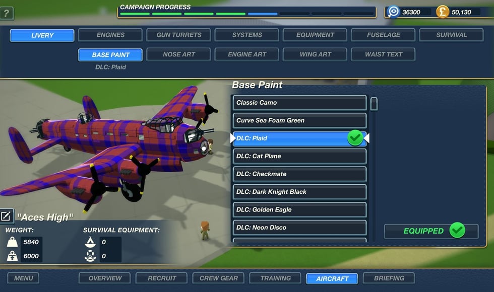 Bomber Crew Skin Pack