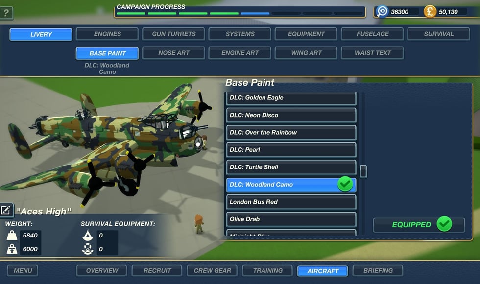 Bomber Crew Skin Pack