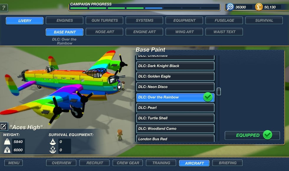 Bomber Crew Skin Pack