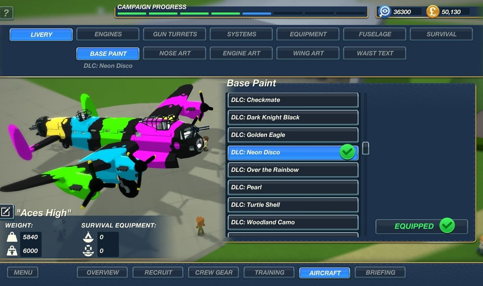 Bomber Crew Skin Pack