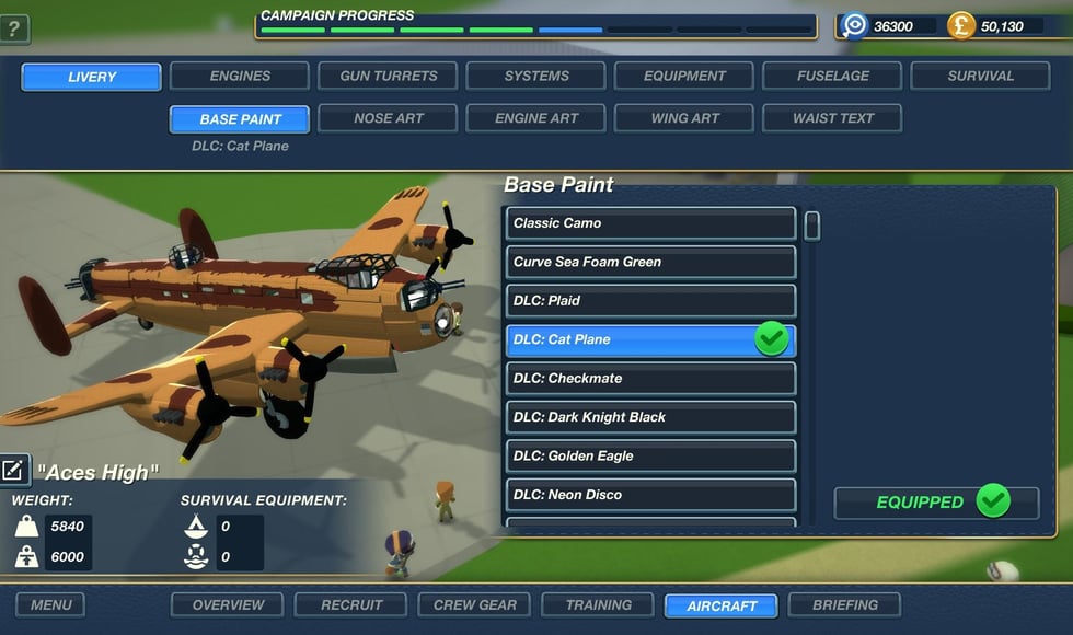 Bomber Crew Skin Pack