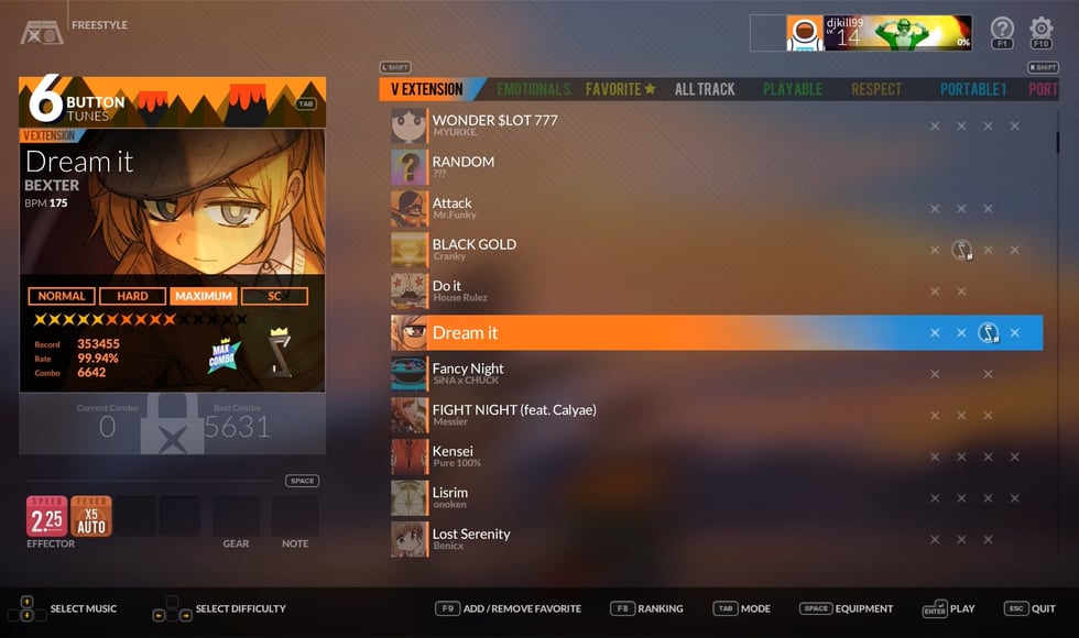 DJMAX RESPECT V - V Extension PACK