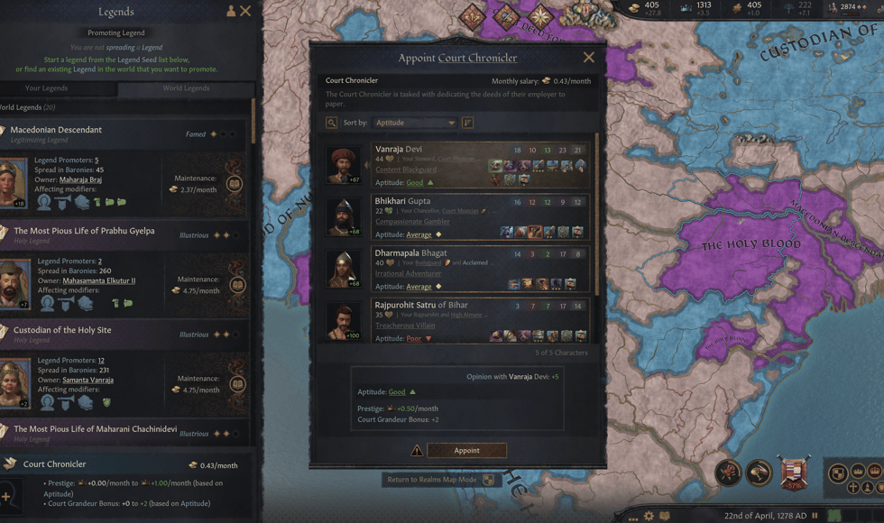 Crusader Kings III - Legends of the Dead
