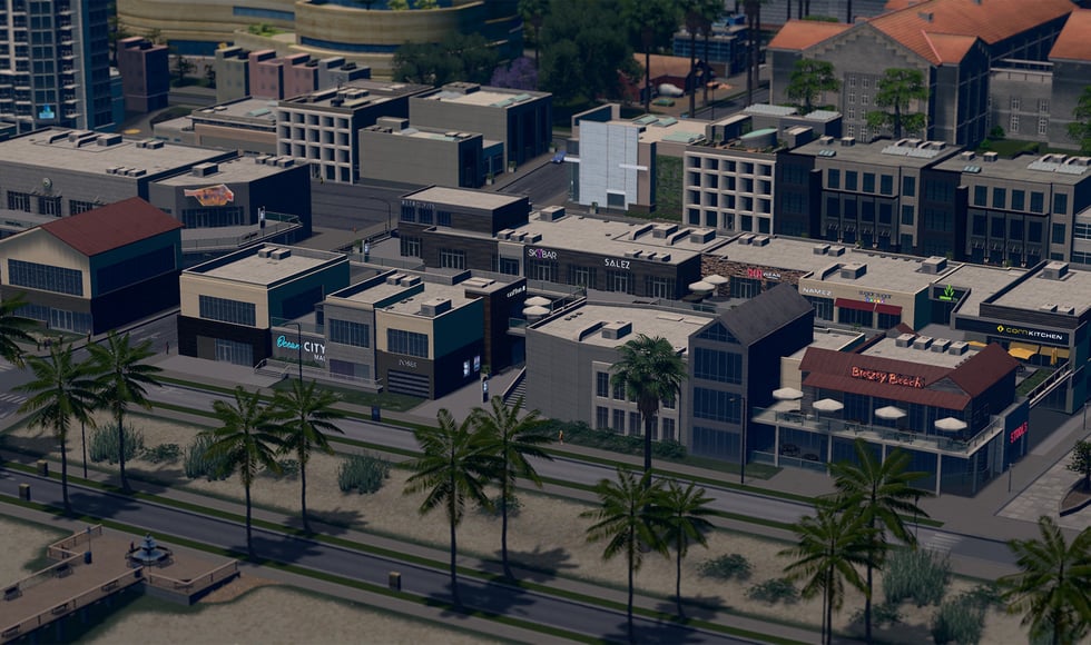 Cities: Skylines - Content Creator Pack: Shopping Malls