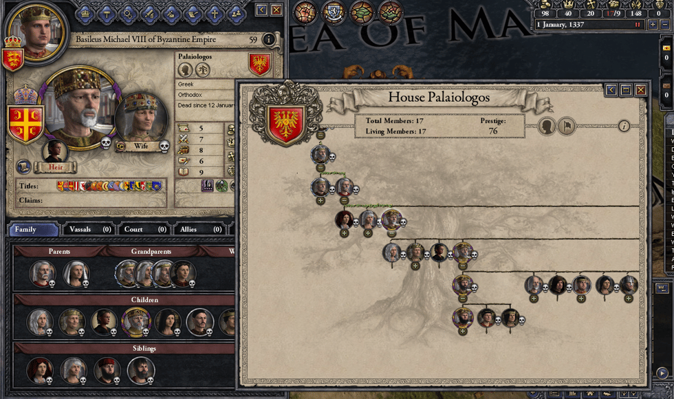 Crusader Kings II: Dynasty Shield Pack
