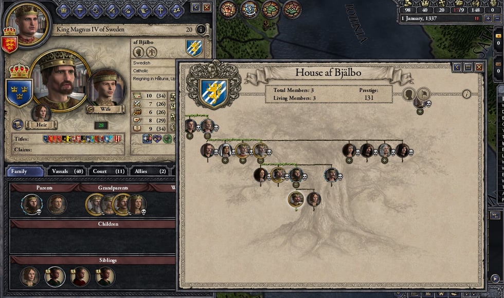 Crusader Kings II: Dynasty Shield Pack