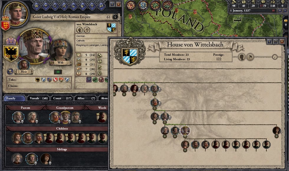 Crusader Kings II: Dynasty Shield Pack